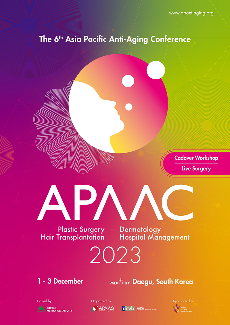 2023 제6회 아·태안티에이징컨퍼런스(APAAC) 포스터