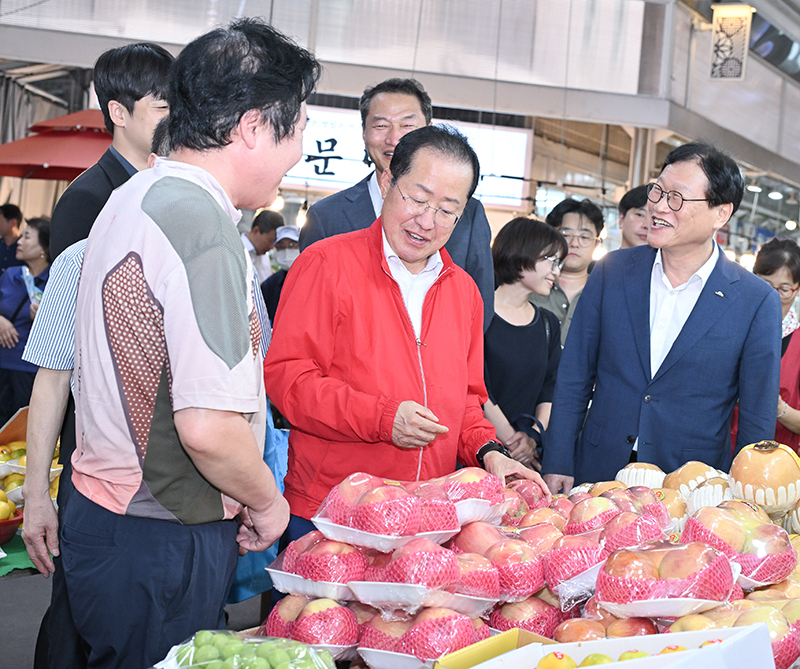 전통시장 장보기행사