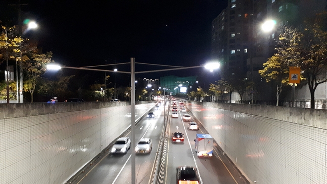‘앞산순환로’ 전 구간 야간 안전 더 강화한다!